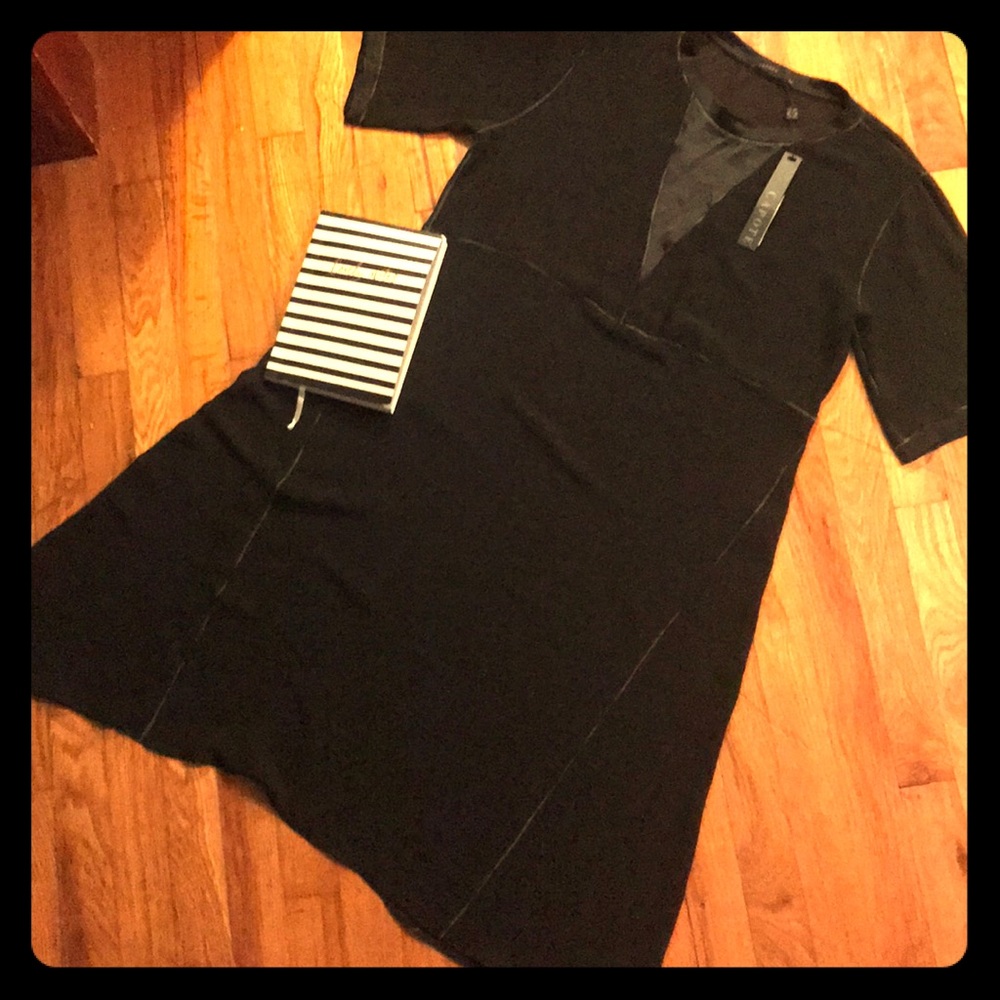 Black Sheer Tunic